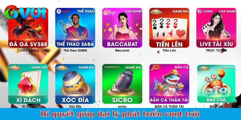 Bí quyết giúp đại lý phát triển vượt trội