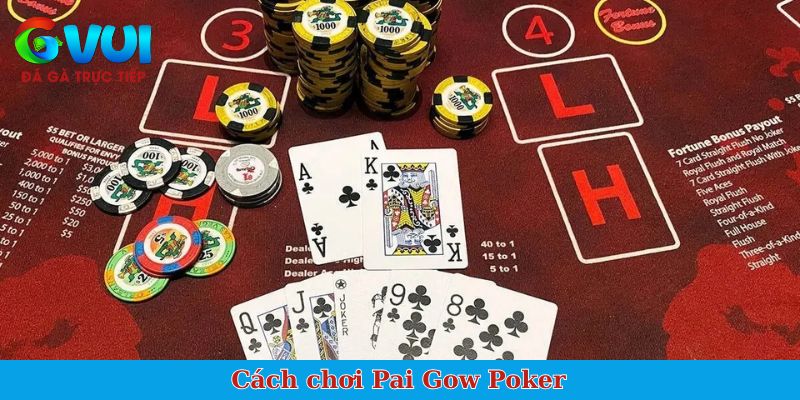 Cách chơi Pai Gow Poker
