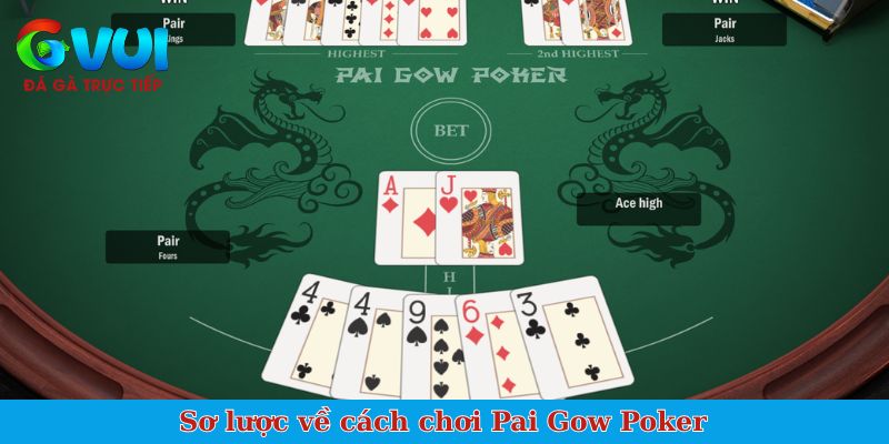 Sơ lược về cách chơi Pai Gow Poker