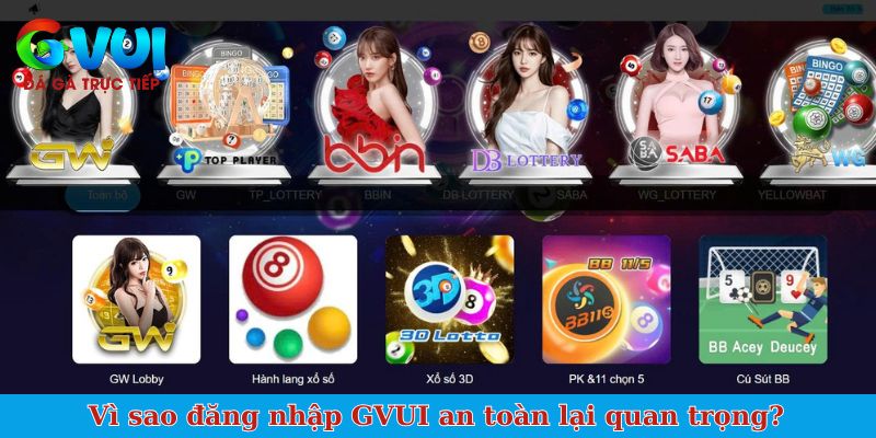 Vì sao đăng nhập GVUI an toàn lại quan trọng?
